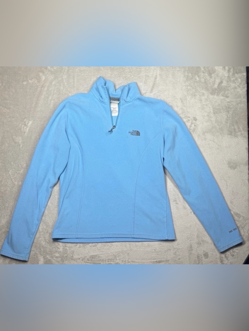 The North Face Women’s TKA 100 Glacier Quarter Zipped Neck Fleece Pullover XS